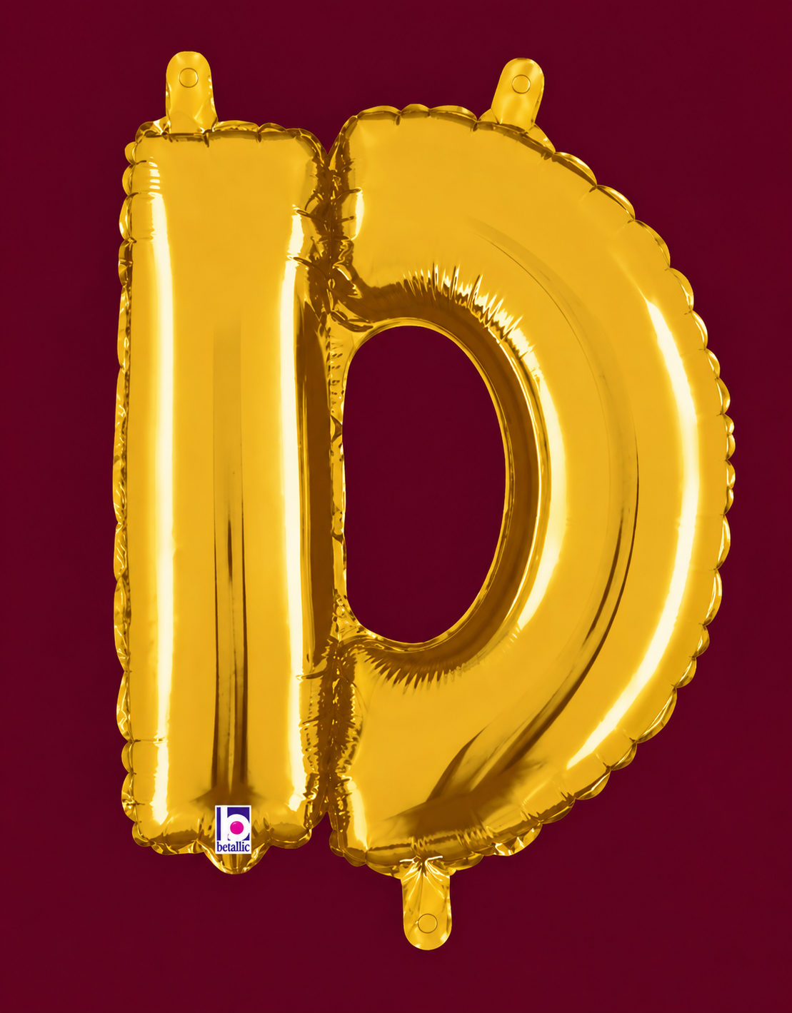 14" Letter D Air-Filled Balloon