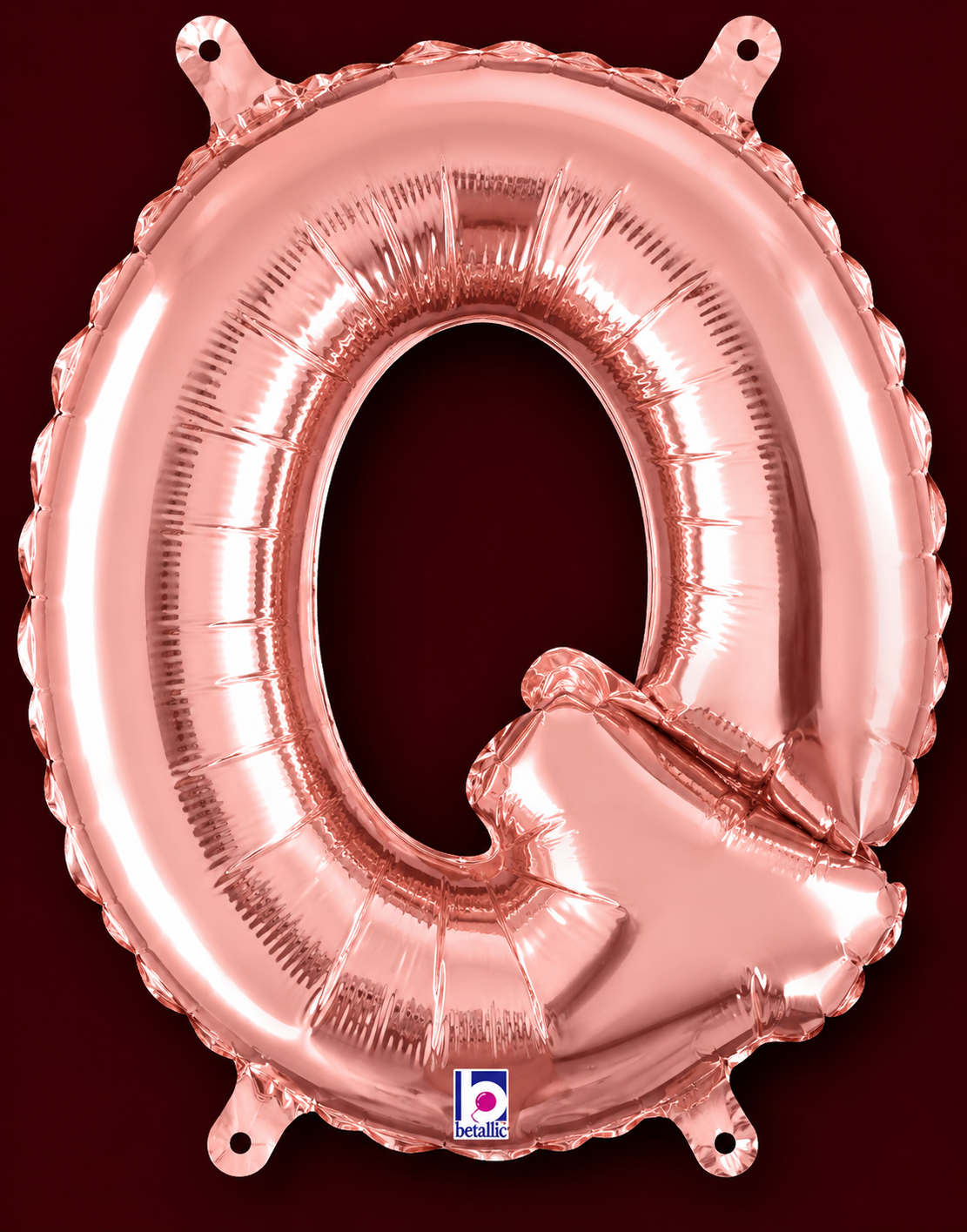 14" Letter Q Air-Filled Balloon