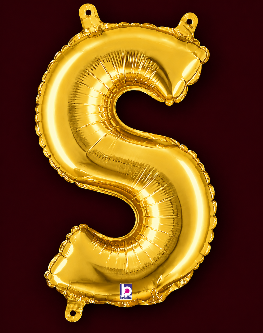 14" Letter S Air-Filled Balloon