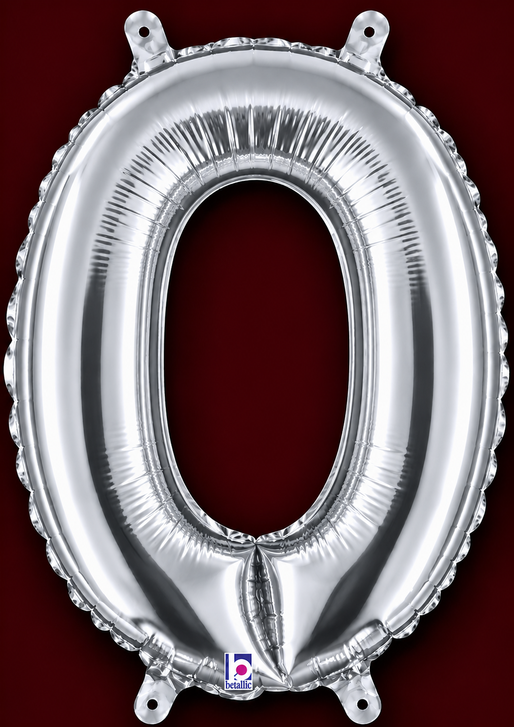 14" Letter O Air-Filled Balloon