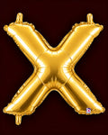14" Letter X Air-Filled Balloon