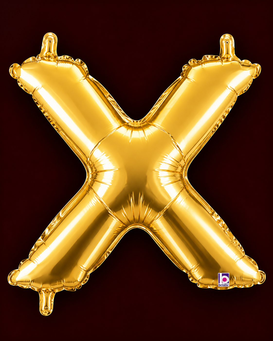 14" Letter X Air-Filled Balloon