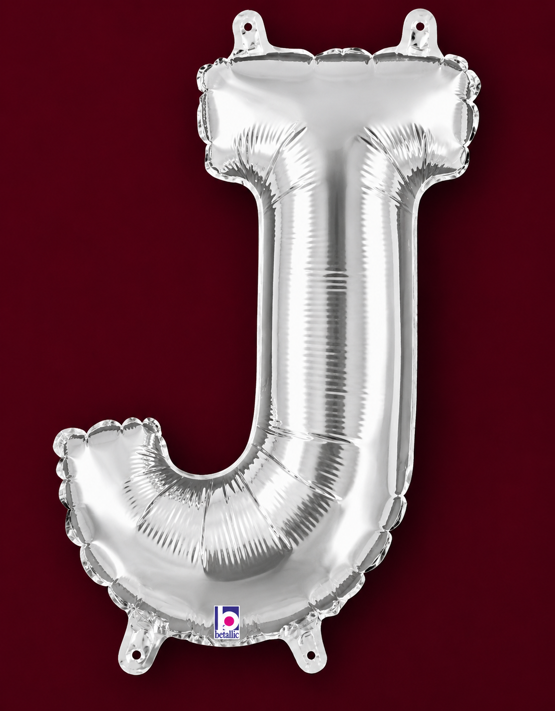 14" Letter J Air-Filled Balloon