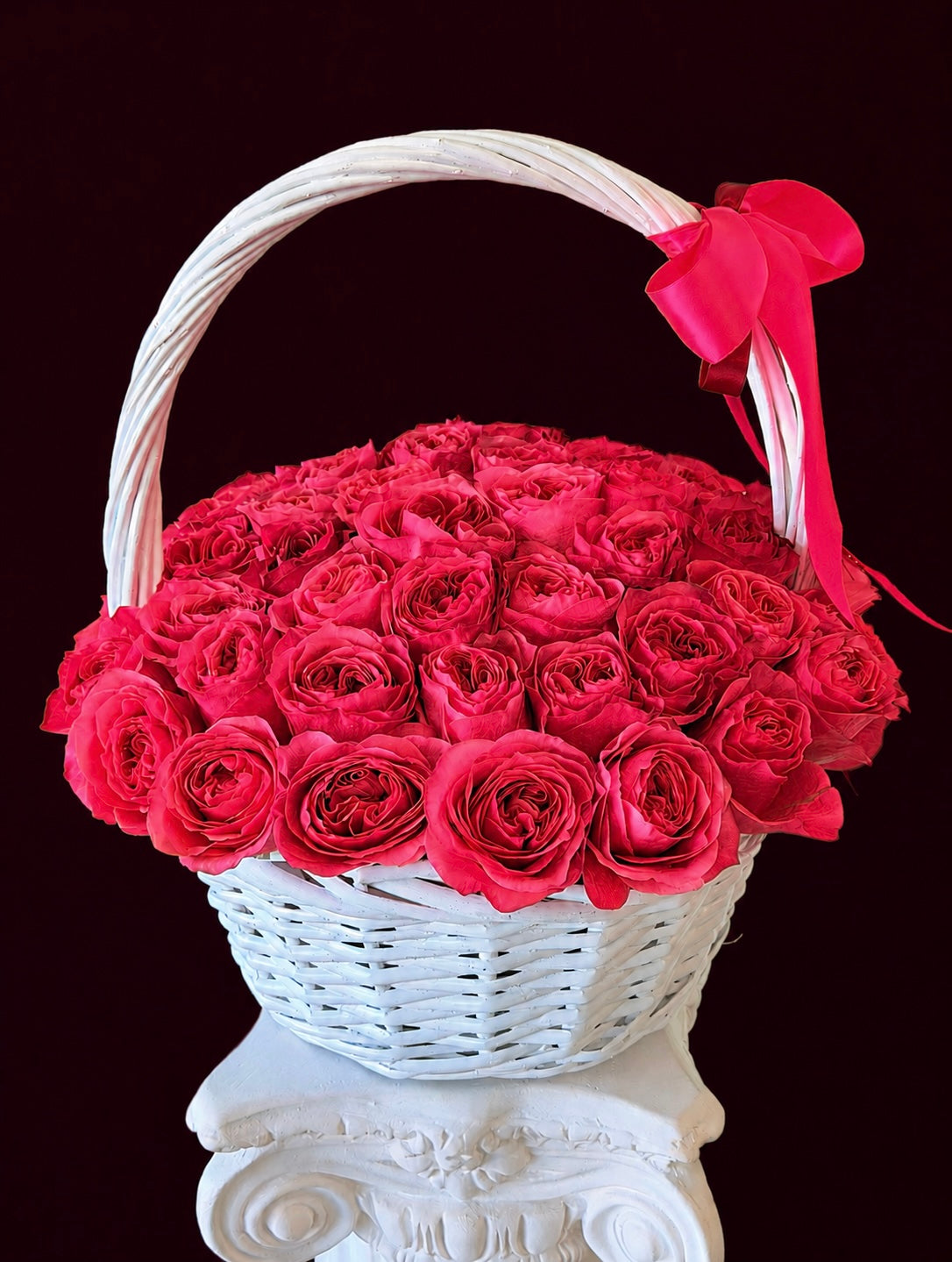 Belle Rose Basket Nostalgie Flowers