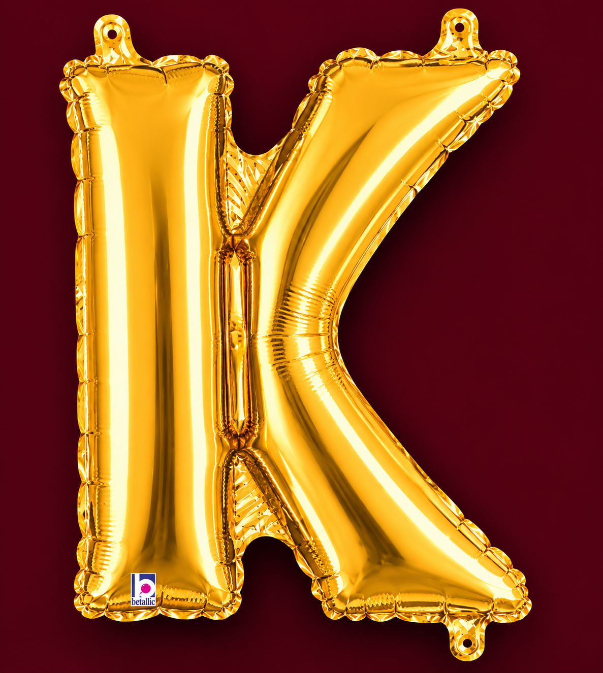 14" Letter K Air-Filled Balloon