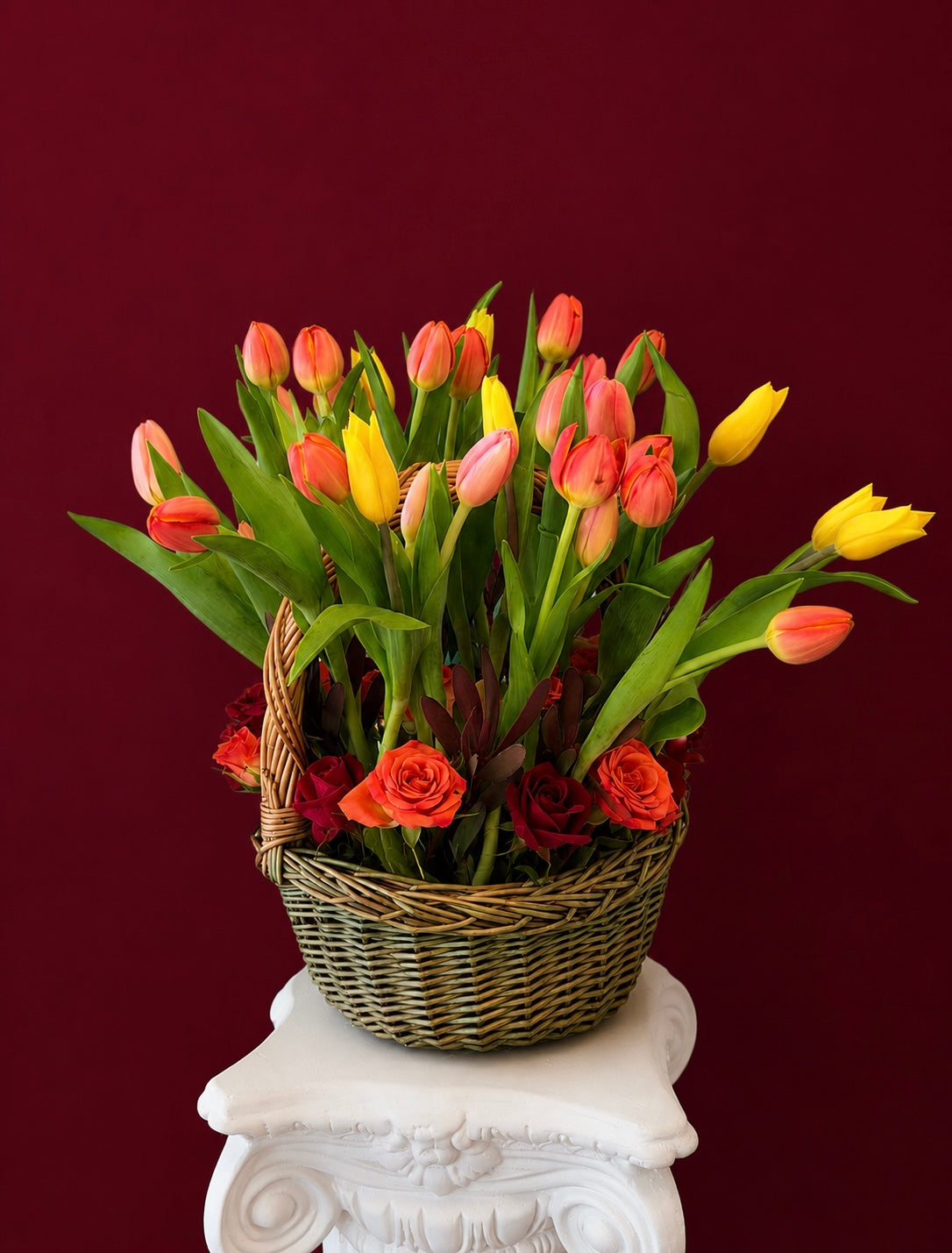 Tulip Dreams Basket Nostalgie Flowers