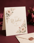 Greeting Card Nostalgie Flowers