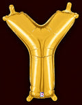 14" Letter Y Air-Filled Balloon Nostalgie Flowers