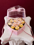 Pink Sweetheart Chocolate Gift Box Nostalgie Flowers