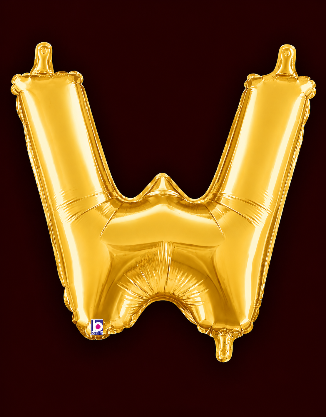 14" Letter W Air-Filled Balloon