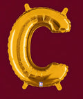 14" Letter C Air-Filled Balloon