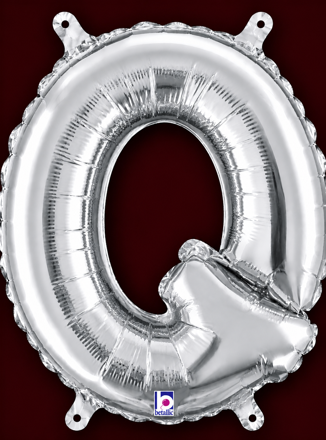 14" Letter Q Air-Filled Balloon