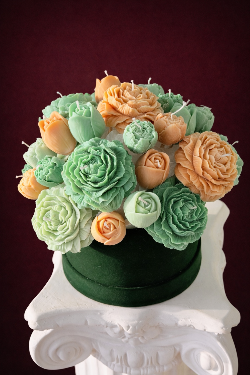 Emerald Bloom Candle