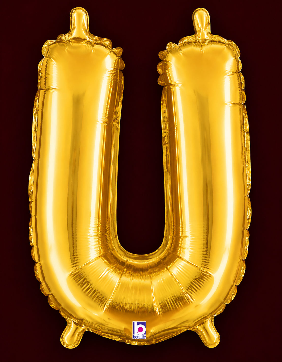 14" Letter U Air-Filled Balloon