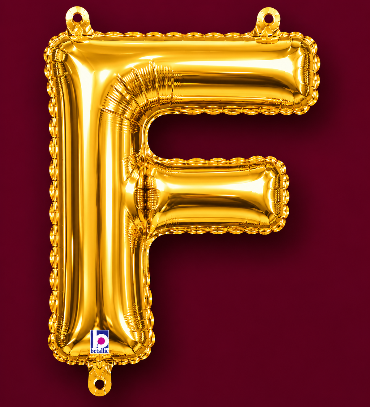 14" Letter F Air-Filled Balloon