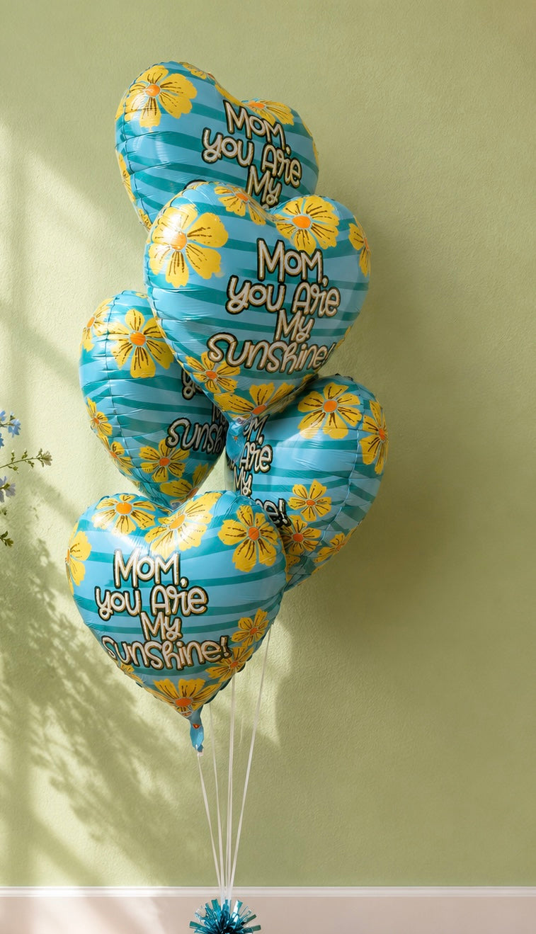 Mom, You Are My Sunshine Balloon Bouquet
