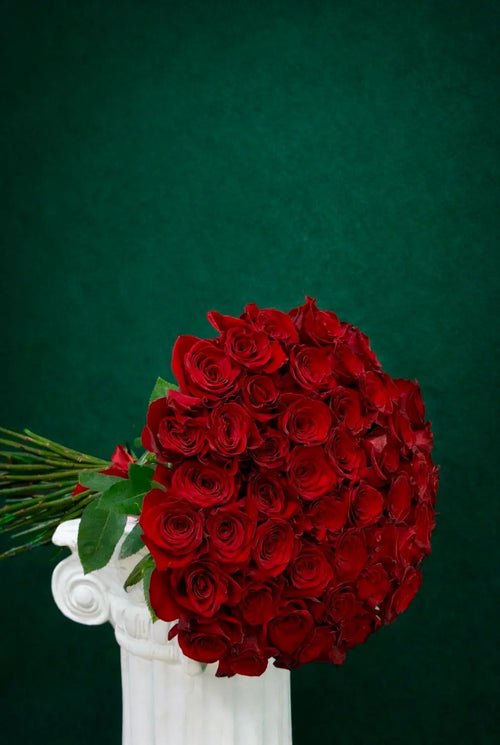 Red Rose Nostalgie Flowers