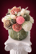 Vintage Garden Candle Nostalgie Flowers