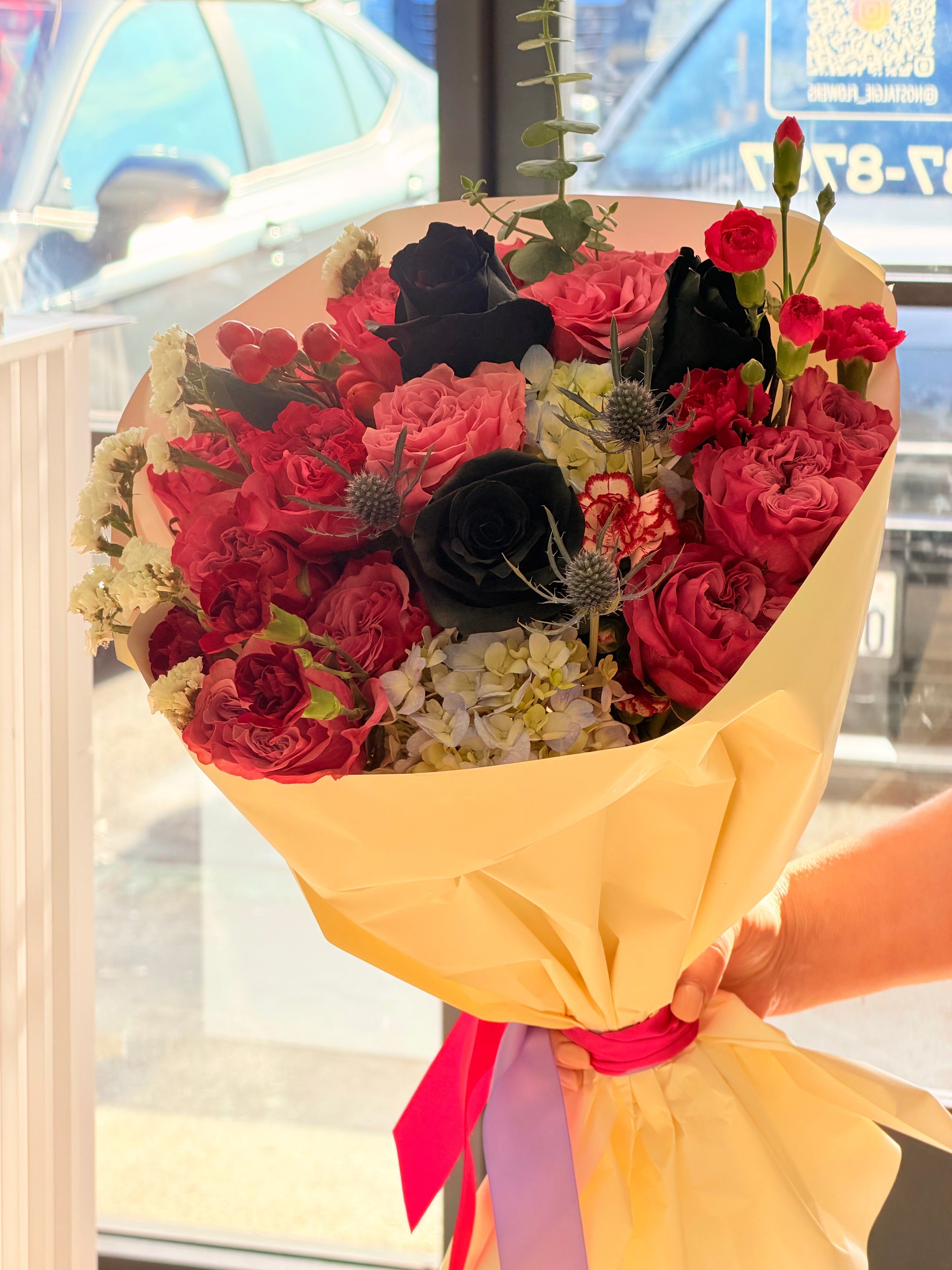 Midnight Blush Bouquet