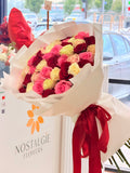 Blush & Velvet Rose Bouquet