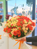 Golden Hour Roses