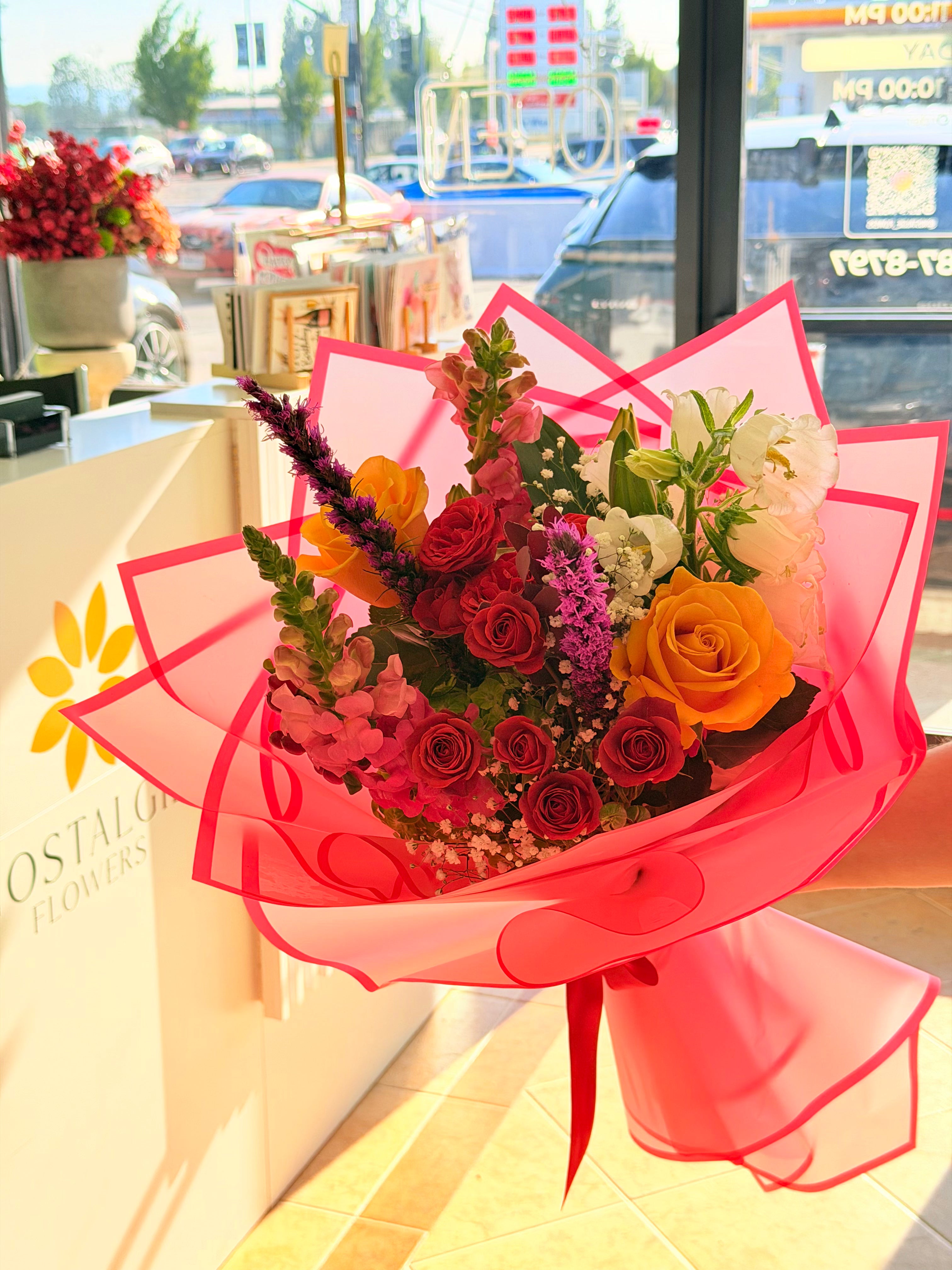 Tropical Sunset Bouquet