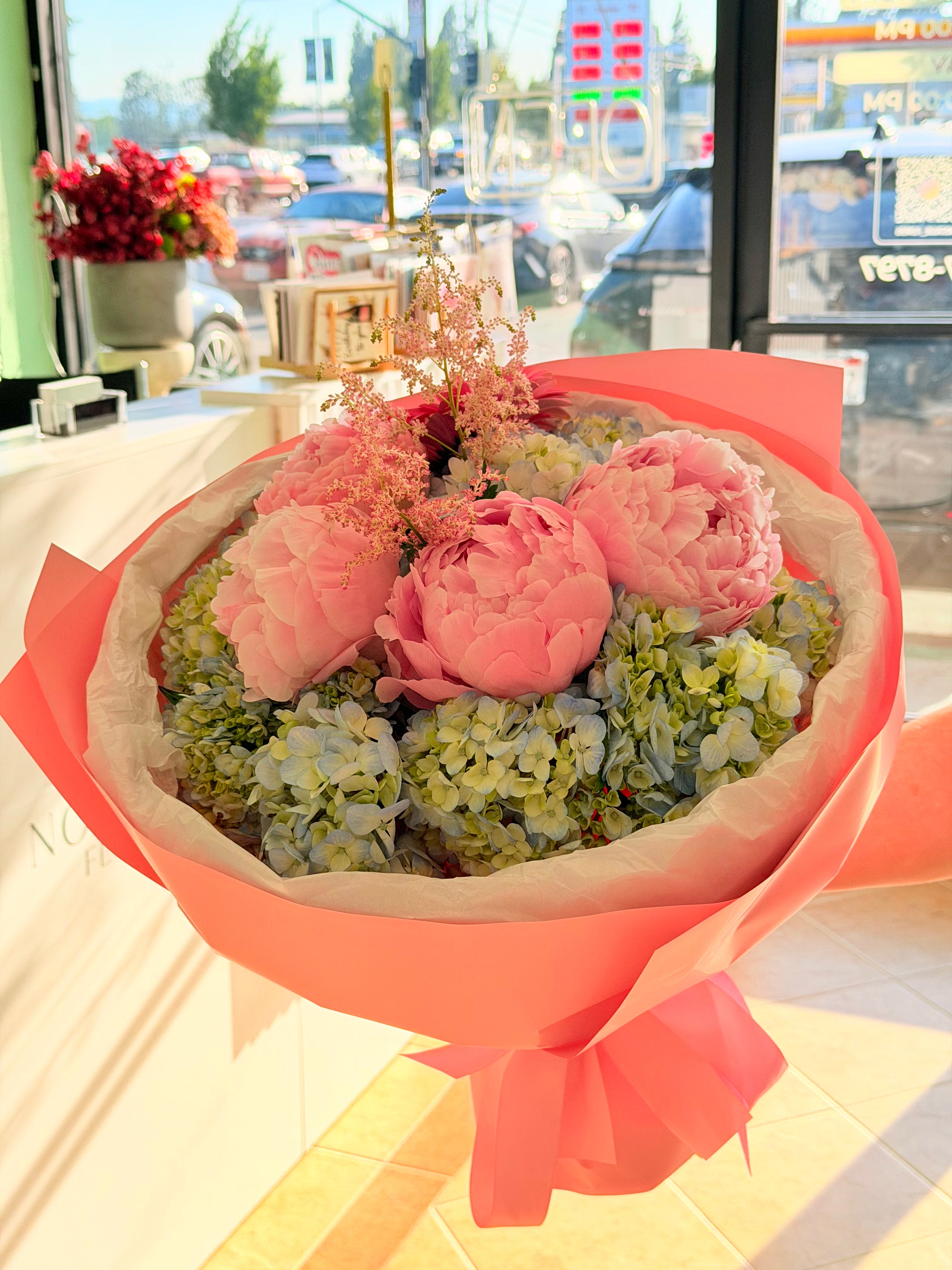 Peony Sky Romance