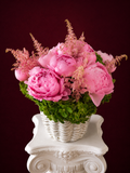 Luxury Pink Peony Arrangement in Vase