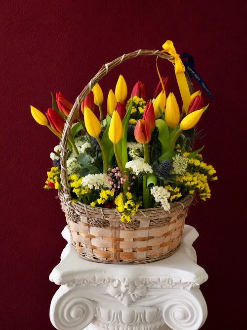 Morning Glow Basket Nostalgie Flowers