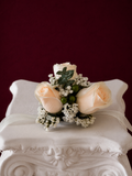 Luxury White Rose Corsage