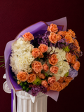 Peach Garden Luxe Bouquet