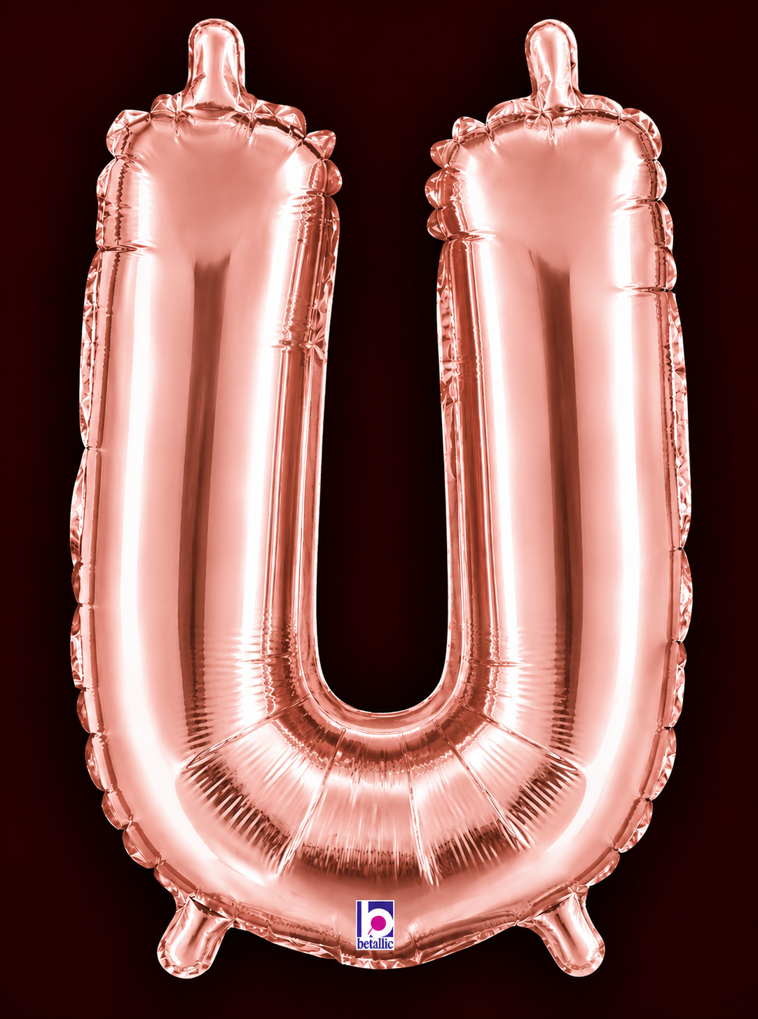 14" Letter U Air-Filled Balloon