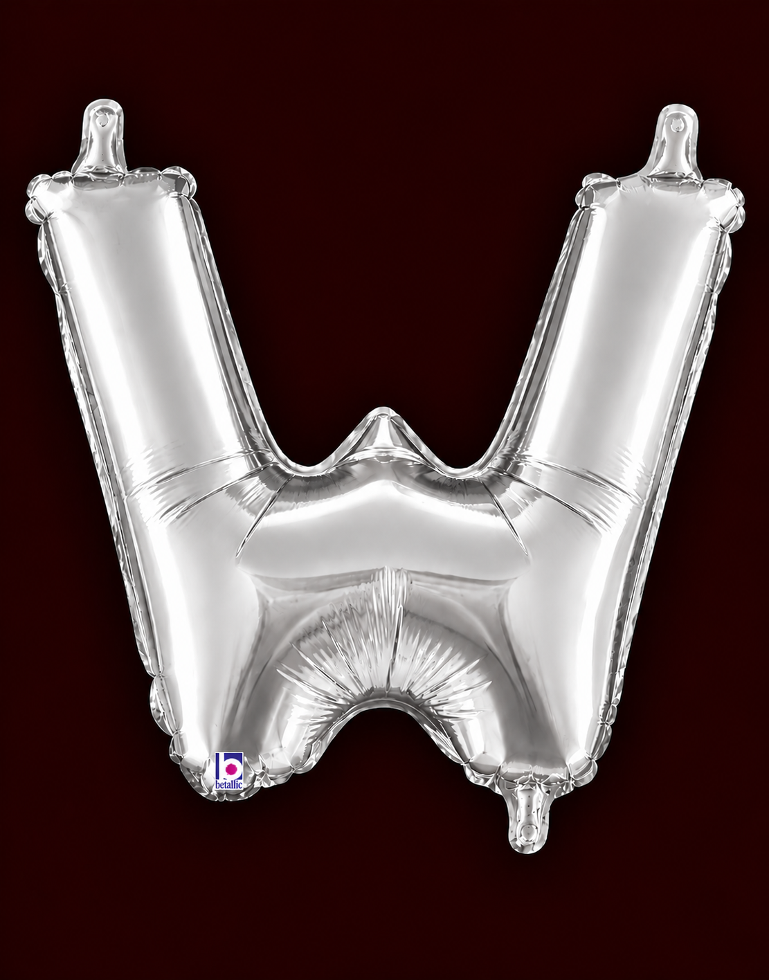 14" Letter W Air-Filled Balloon
