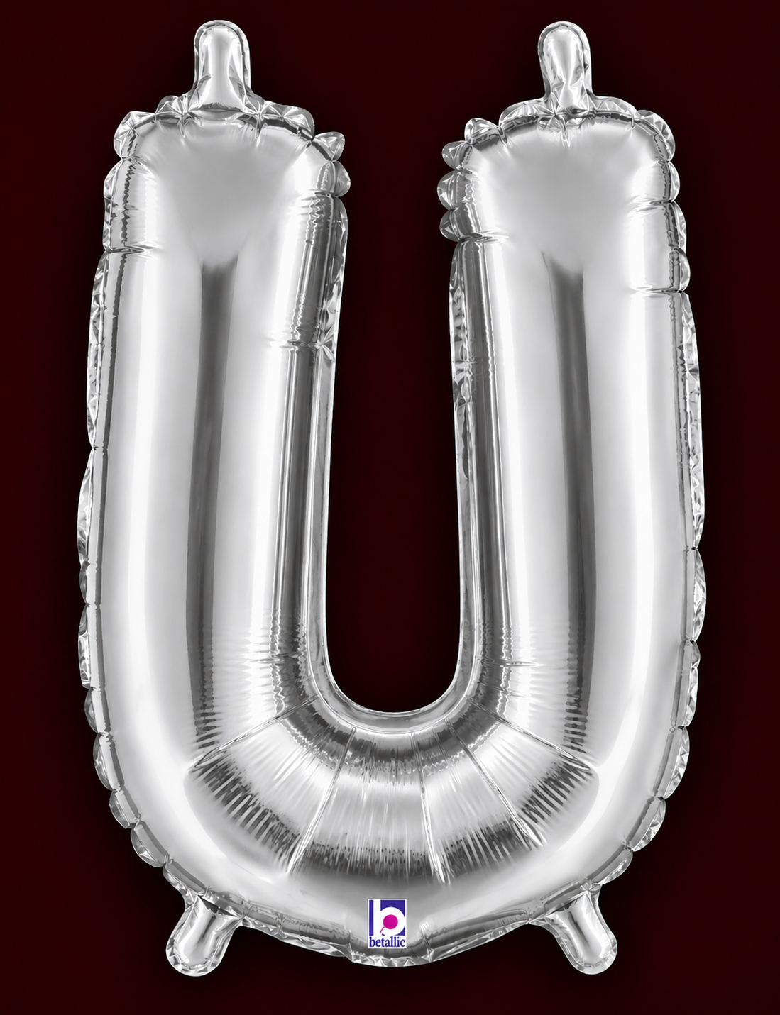 14" Letter U Air-Filled Balloon