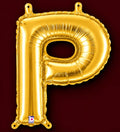 14" Letter P Air-Filled Balloon