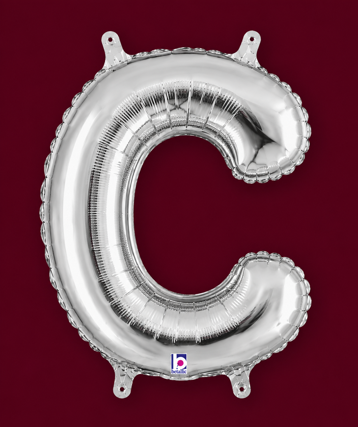 14" Letter C Air-Filled Balloon