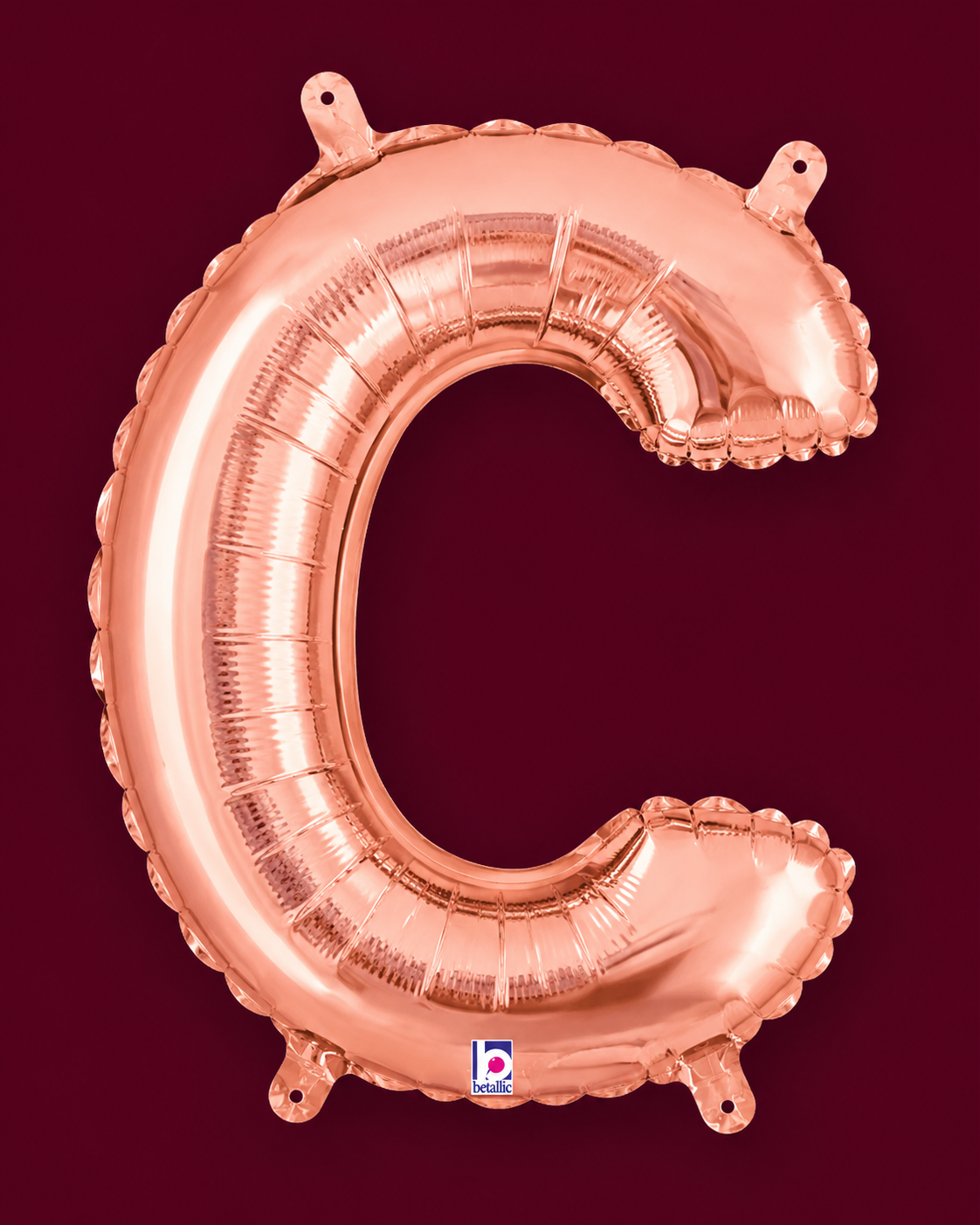 14" Letter C Air-Filled Balloon