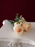 White Rose Boutonniere